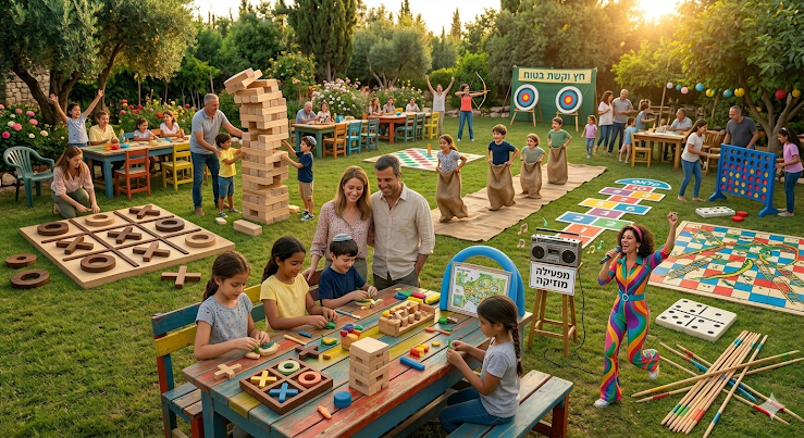 משחקים של פעם / לילדי כיתה א'-ו'